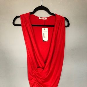 Red Wrap Dress